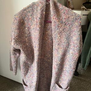Speckled rainbow cardigan